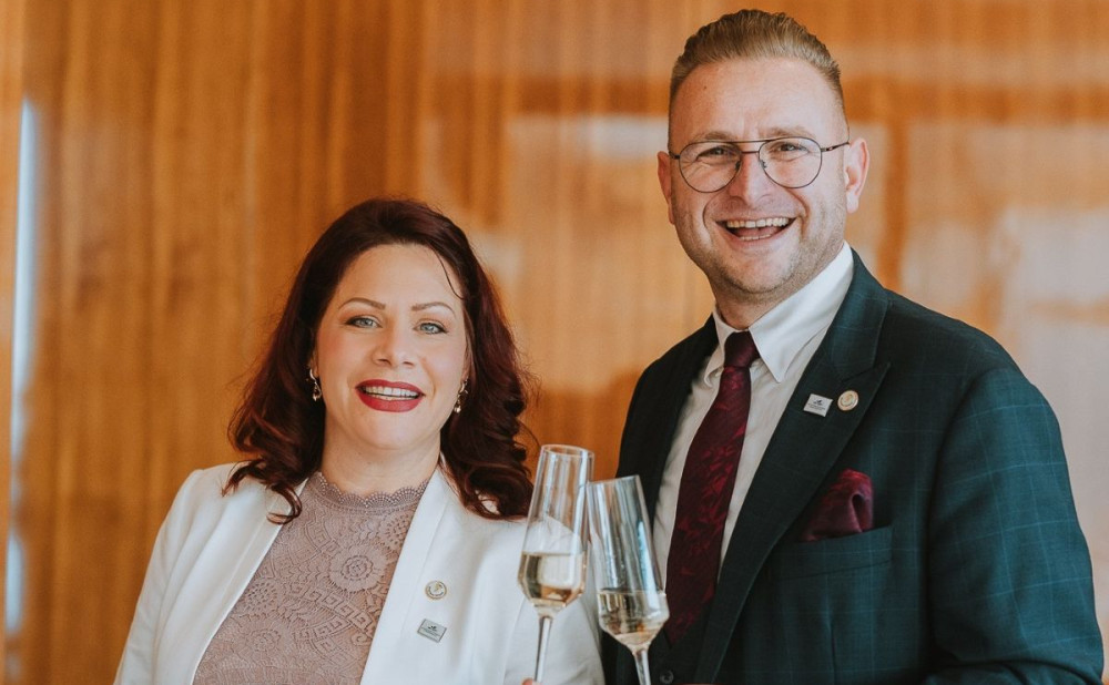 1. Kvarner Wines Egle Katunar i Žarko Stilin, predsjednica i direktor Udruženja Kvarner Wines