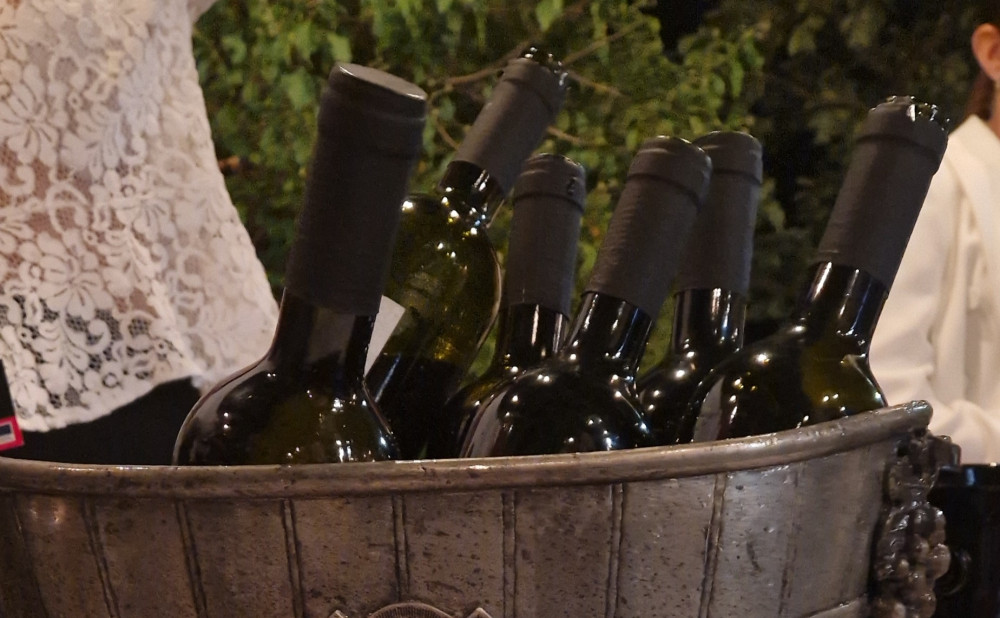 Blaž Enology 2025. boce u vjedru