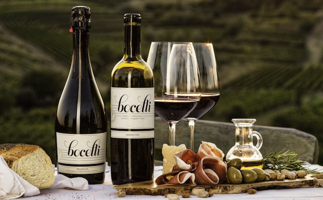 Andrea Bocelli nova vina