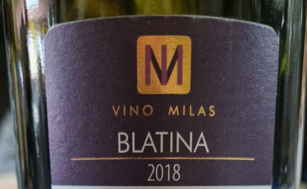 7. Milas Blatina 2018. kontraetiketa