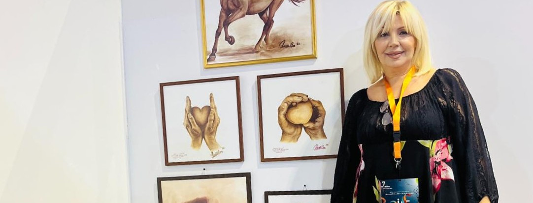 Vinoreli od zadarskog vina u Dohi! Marina Tomašević slika 'bojom koja diše' i oduševila je publiku u Qataru