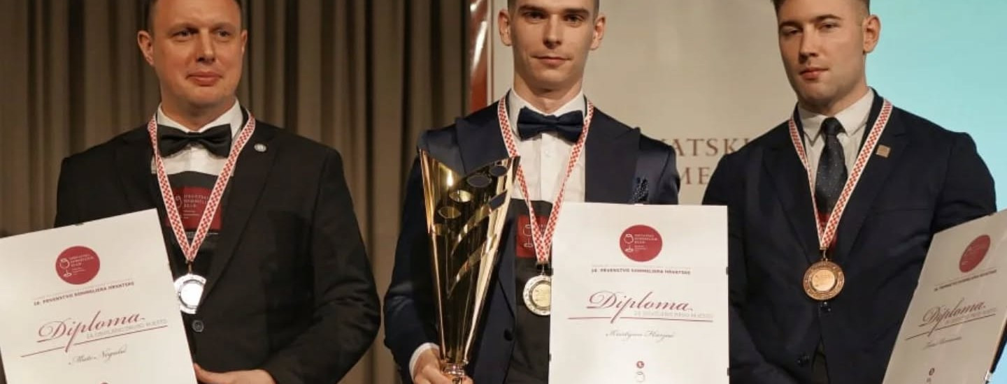 Prvenstvo sommeliera Hrvatske: Kristijan Harjač je ponovno najbolji, drugi je Mate Negulić, a treći Toni Borovina